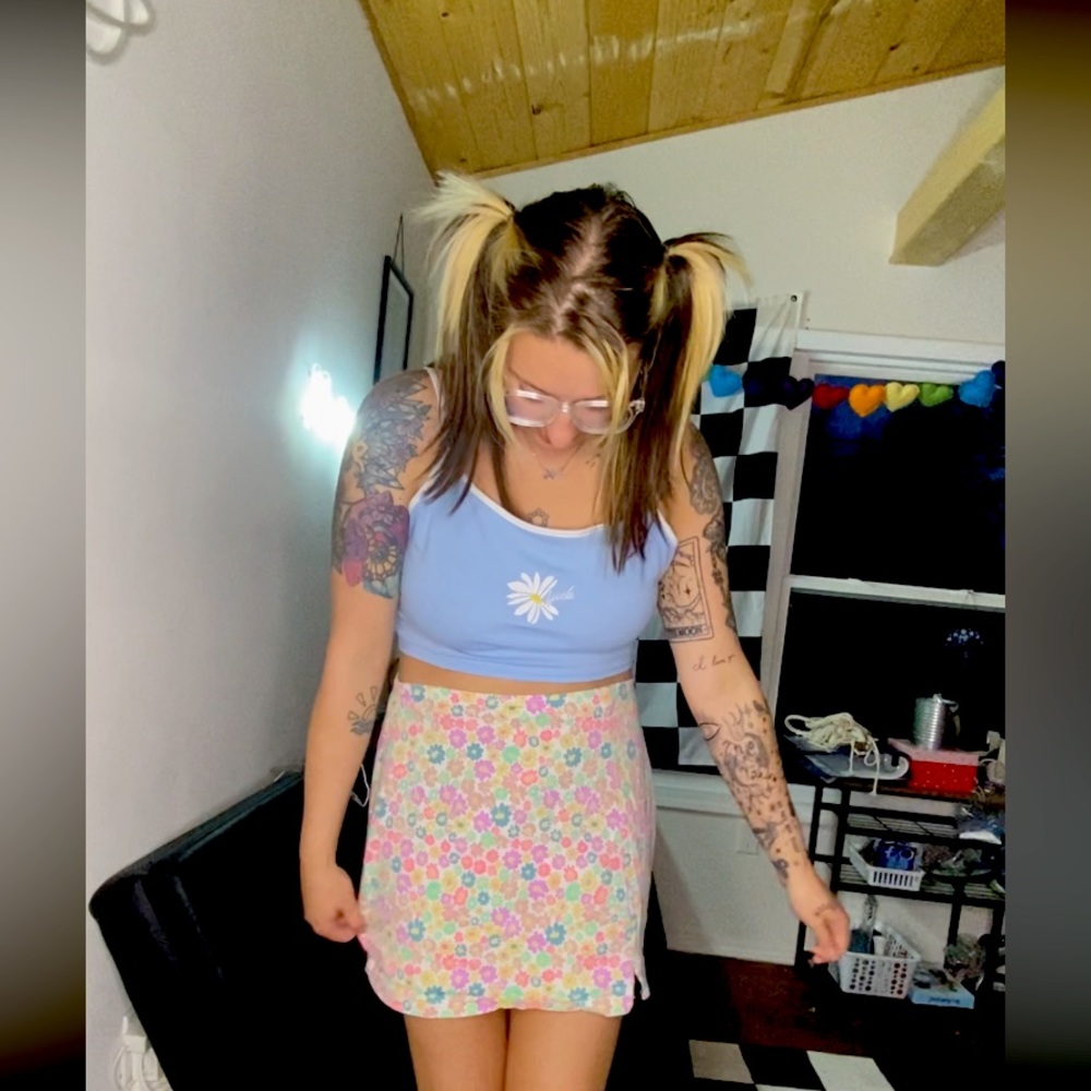 Floral Skirt